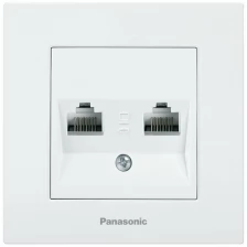 Розетка комп. Panasonic Karre Plus WKTC04062WH-RU скрыт. IP20 белый (упак.:1шт)